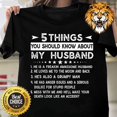 5 Things You Should Know About My Husband TShirt