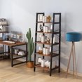5 Tier Bookcase Bookshelf 68.9\u201D Tall Bookcase Shelf Storage