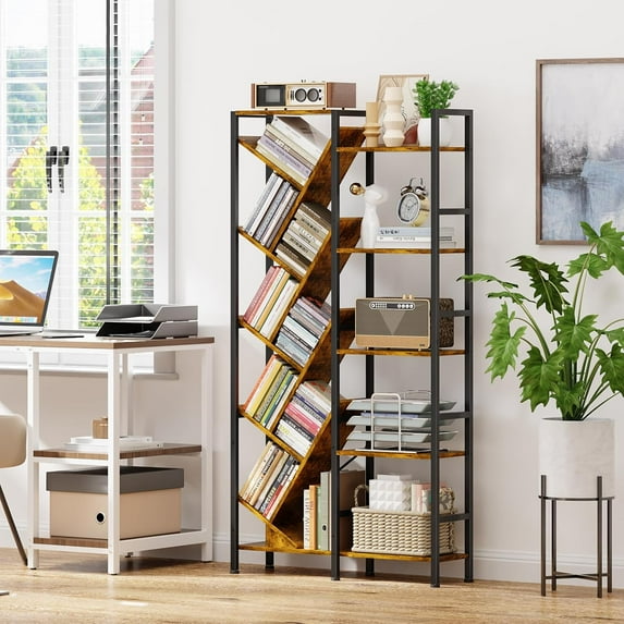 5-Tier Double Wide Bookshelf 67
