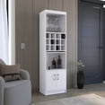 thumbnail image 1 of 5-Tier Engineered Wood Wine and Liquor Cabinet / Store Items at Home Comfortably, 1 of 4