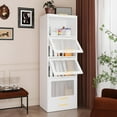 5Tier Kitchen Pantry Display Storage with 4 Flipup