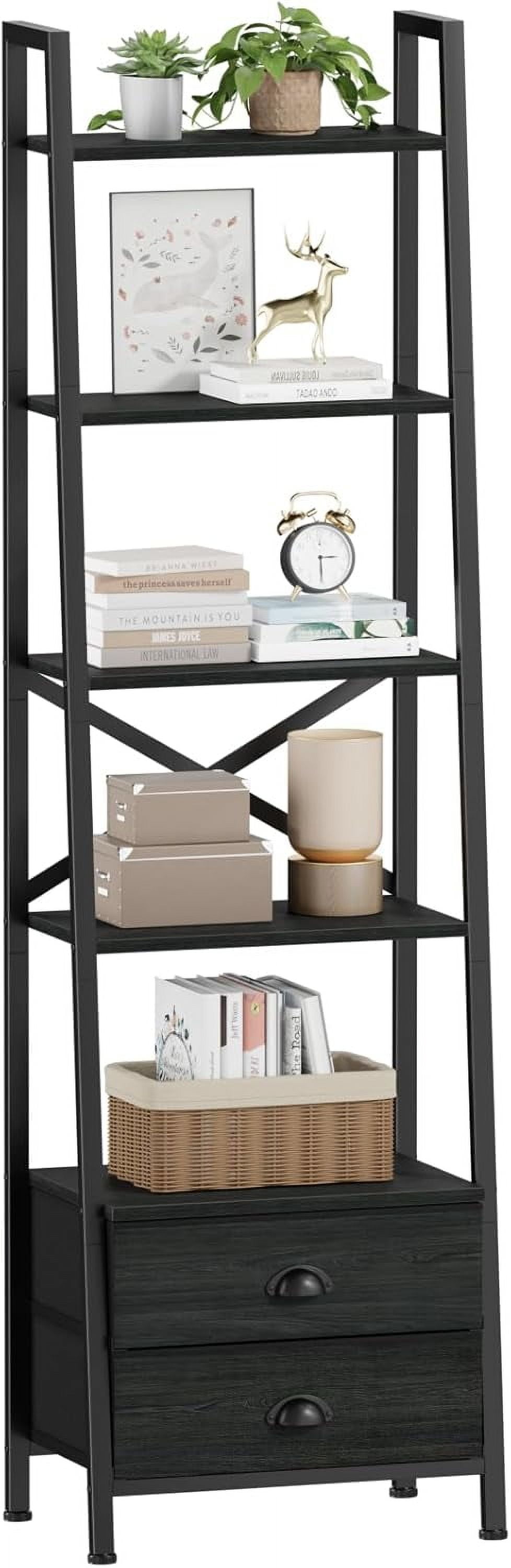 Narrow Shelf With Drawers