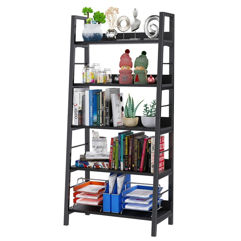 Ladder Shelving Unit, Freestanding Shelving Unit, Lean-too Bespoke Shelving  Units, Freestanding Wood Book Shelves 