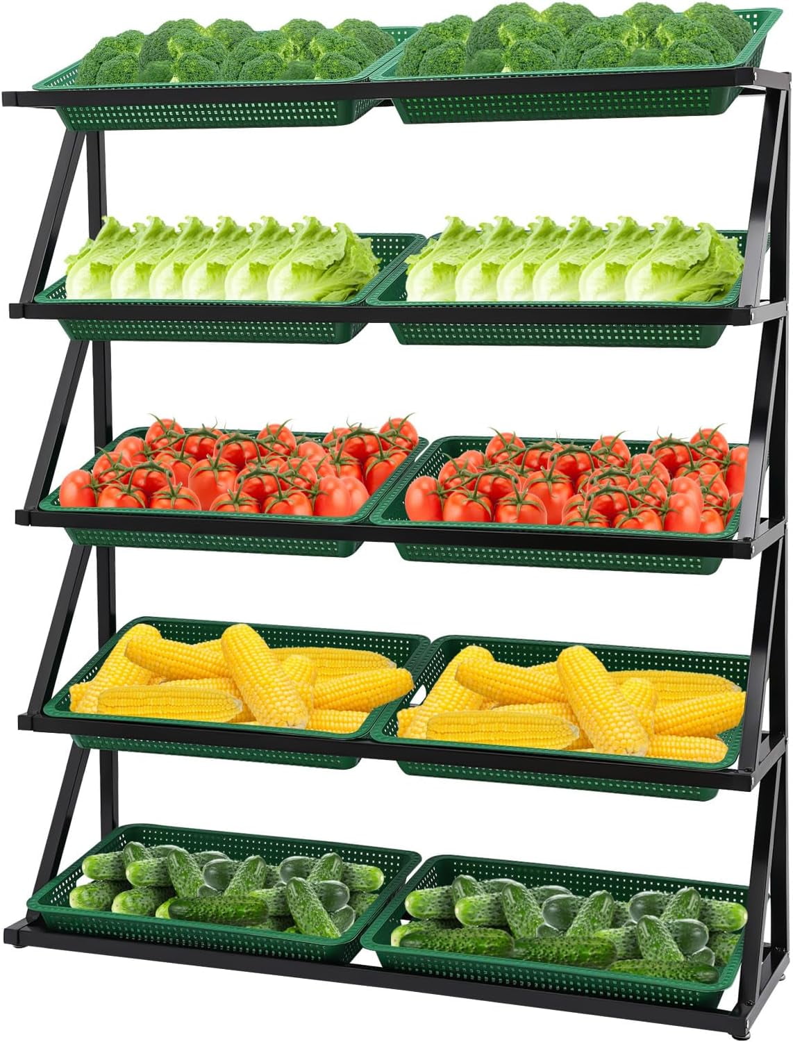 Home Theater Candy Rack OVZXSD Retail Snack Display Rack, Store 5 Tier ...