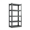 thumbnail image 1 of 5-Tier Metal Garage Shelving, 2000LBS Heavy Duty Adjustable Storage Rack, Industrial Shelving Utility Racks for Garage, Basement, Warehouse, Workshop, 31.5"W*15.7"D*63"H, 1 of 8