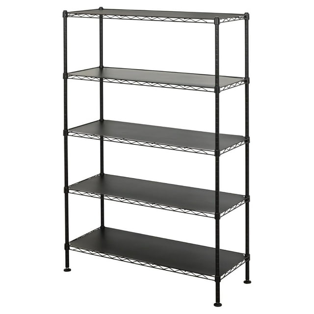 5Tier NSF Certified Wire Shelf MultiPurpose Steel Storage Shelving