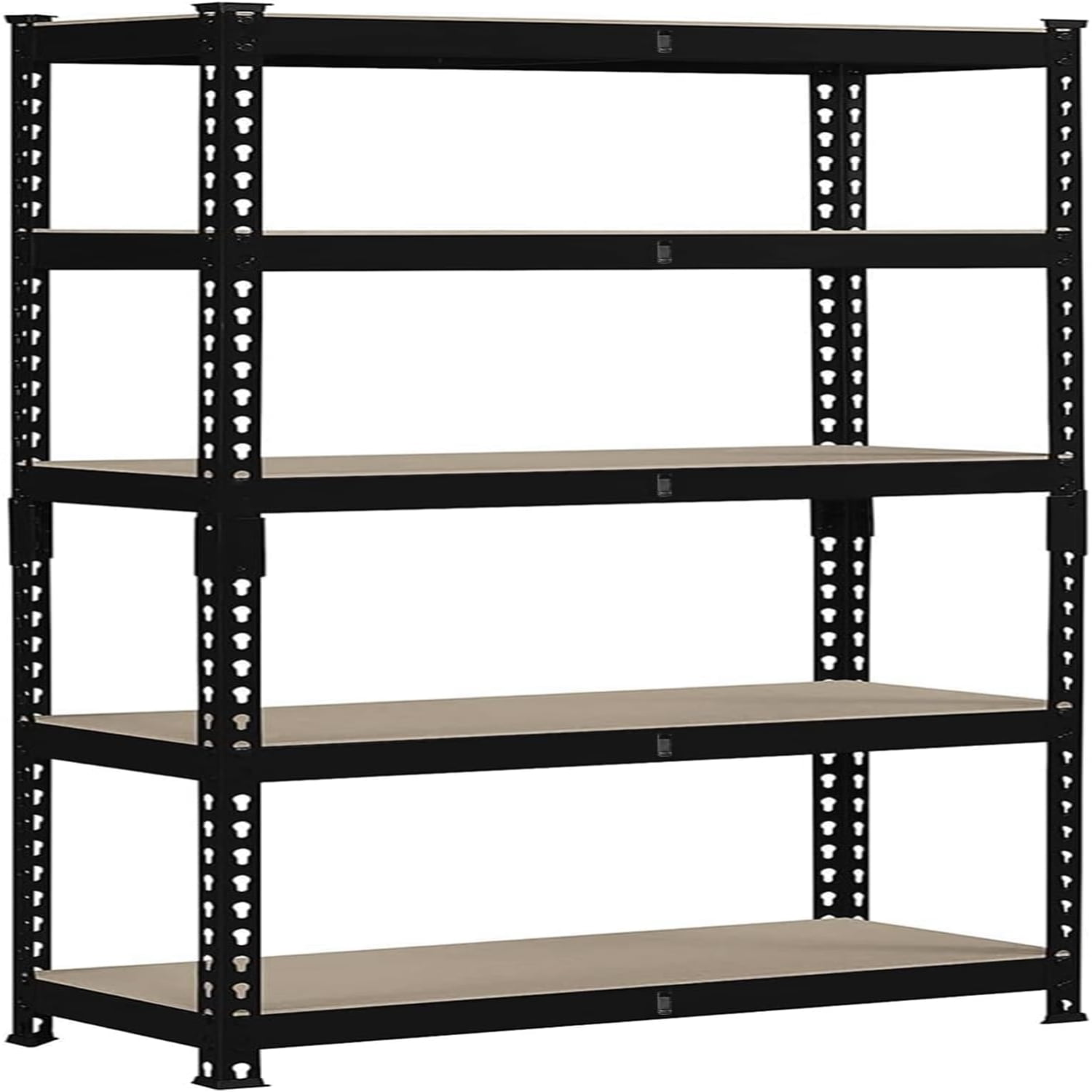 5Tier Rack Metal Shelving Shelves Unit Adjustable Heavy Duty Garage