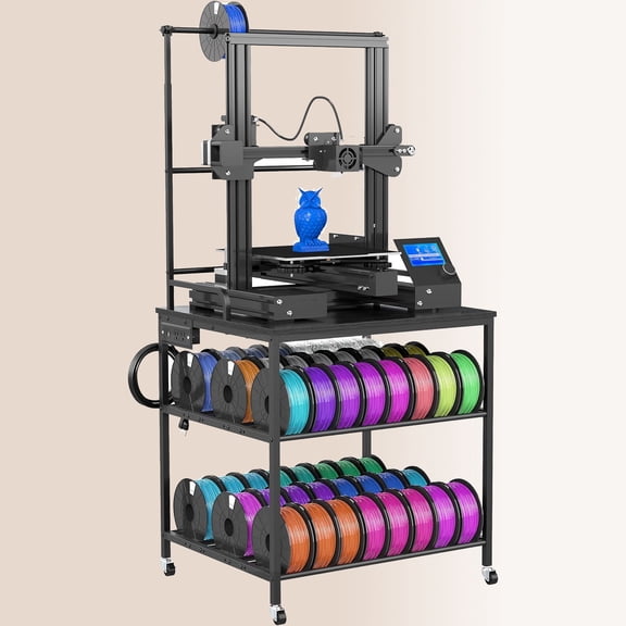 5 Tier Rattan Bookcase with Light 71" Tall Boho Bookshelf with Doors Large Bookcase with Adjustable Shelf Farmhouse Storage Cabinet Bookshelves for Living Room Bedroom Home Office Kitchen