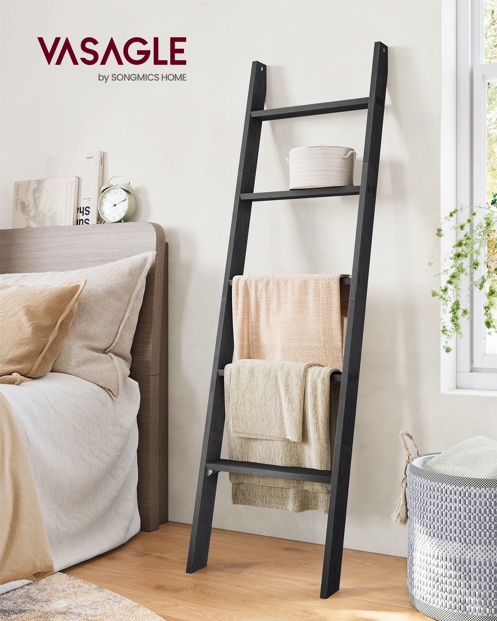 Blanket Ladder Shelf