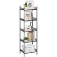 thumbnail image 1 of 5 Tier Shelving Unit, Wire Shelving Unit Metal Storage Shelf Free Standing Storage Rack, Wire Organisation Racking Shelves for Pantry Kitchen Livingroom Bathroom Office, 1 of 6
