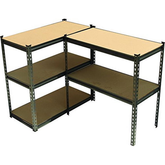 5-Tier Steel Storage Rack Boltless Shelving Tier Height Adjustable 42" W x 16" D x 72" H