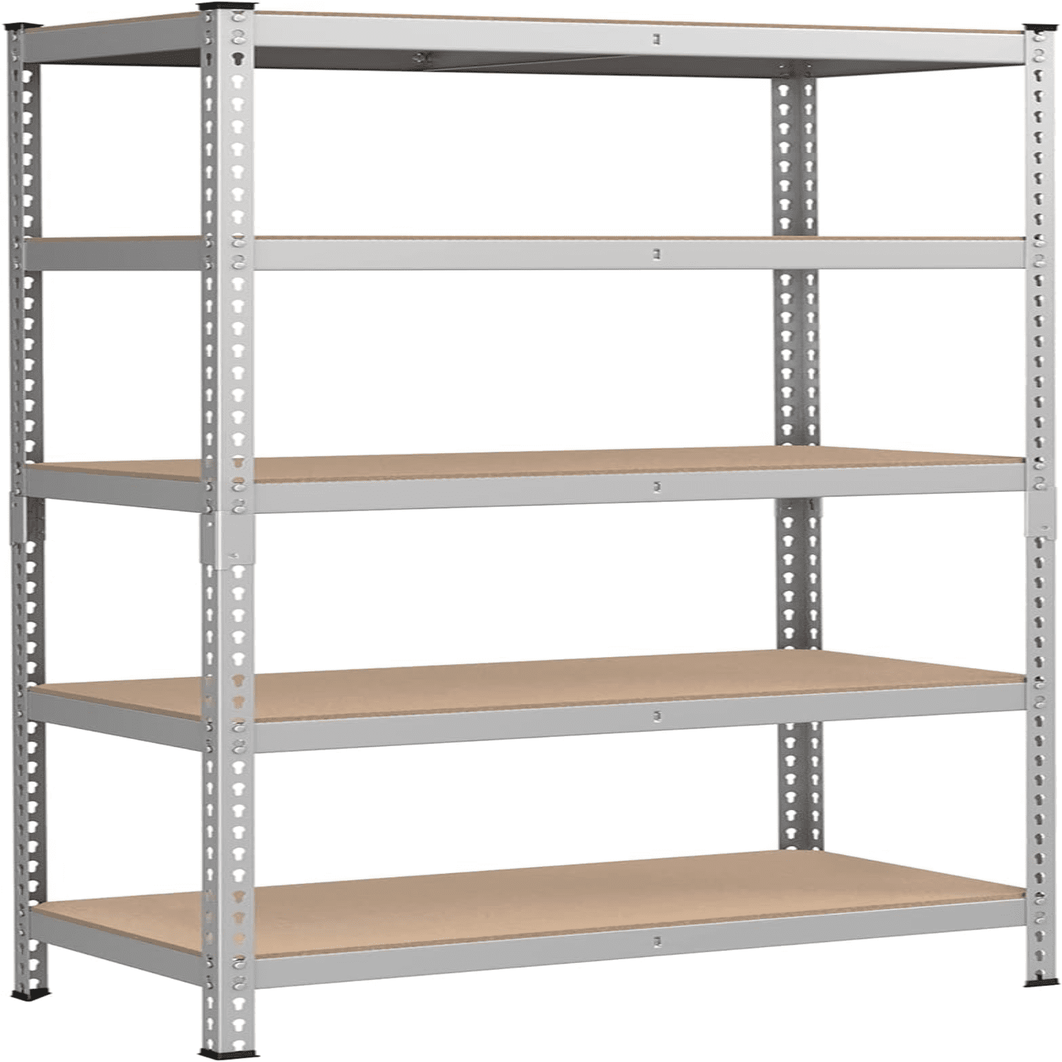 5Tier Storage Shelves Garage Storage Boltless Assembly Adjustable