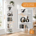 Living Room Library Unit 5 Tier Wall Sh Mounted Shelves Unit For Living Room Bedroom Floating ...