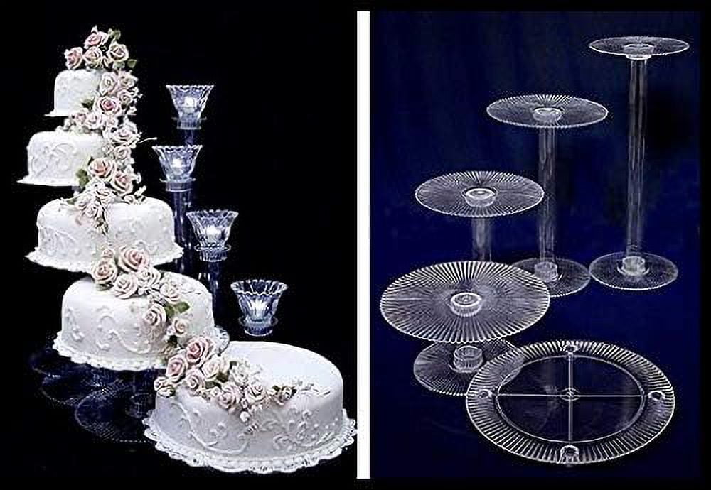 5 Tier Wedding Plastic Cake Stand STYLE R500 1b56566b C8d1 43b3 8dab A3c0886ef944.bb9159eeceb5d5c8e2674c46bc93f913 