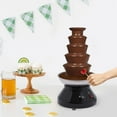 thumbnail image 1 of 5 Tiers Electric Chocolate Fountain 7 lbs Commercial Hot Chocolate Fondue Tower, 1 of 12