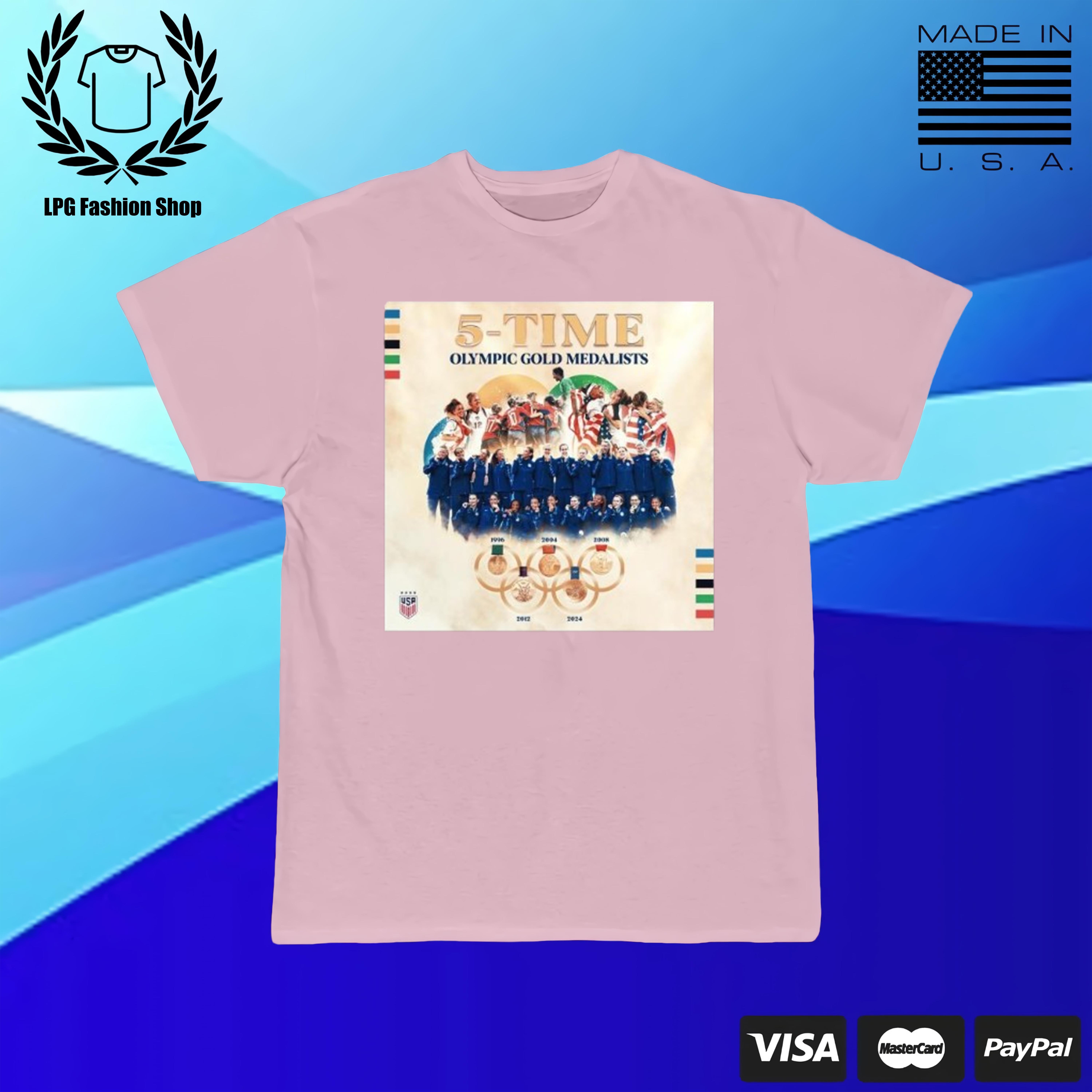 5Time Olympic Gold Medalists U.S. Women’s National Soccer Team 2024