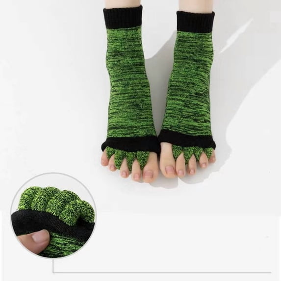 5-Toe Socks for Men & Women – Breathable Cotton Athletic Toe Socks, Anti-Blister & Moisture Wicking for Running, Yoga, Hiking & Daily Comfort