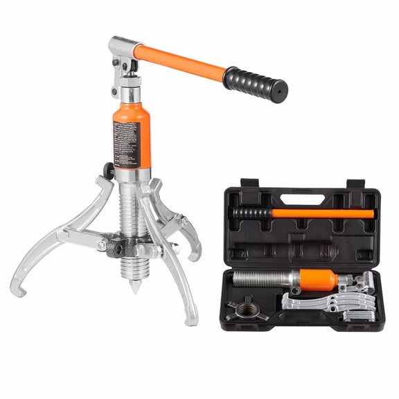 5 Ton Hydraulic Gear Puller - 8 Inch Jaw Separator Set - 2/3 Jaw Wheel Bearing Removal Tool - Vertically & Horizontally Pulling - Automotive & Machine Repair