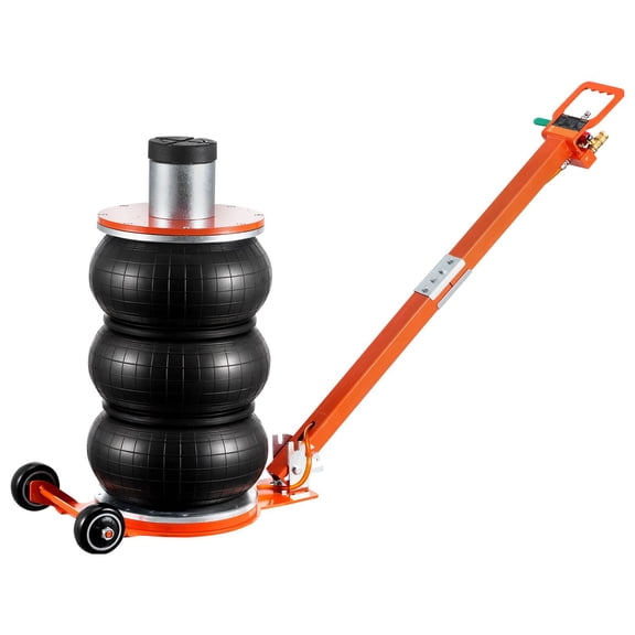 5 Ton Pneumatic Air Bag Jack, Heightened Column Design, Adjustable Handle & Thick Rubber Pad, Space Saving Lifting Jack for Sedan, SUV, Pickup