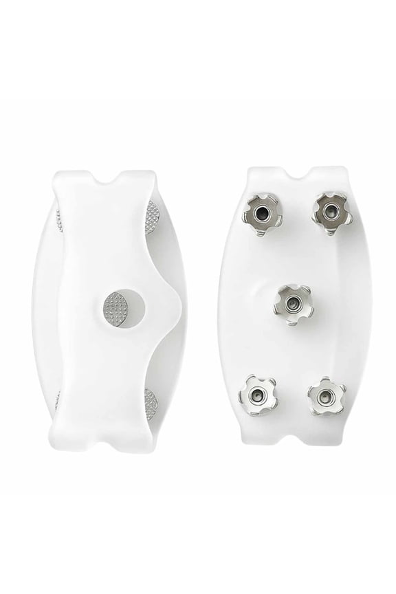 2026 5-Tooth Universal Ice Cleats - Non-Slip Shoe Spikes for Smooth Ice & Winter Walking Safety 1Pair