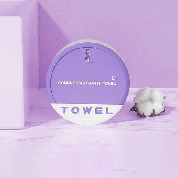 Under $5 Travel Compressed Bath Towel,Compressed Towel Sheets 55 * 28 Inch Compressed Towel 1 Large Disposable Travel Towel Compressed Cotton Towel For Adults Babies Toddlers Camping Hiking Swimming