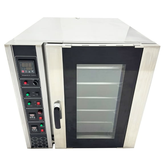 5 Trays Electric Steam Convection Oven Commercial Hot Air Heating Circulation Oven 220V 53Gal for Bakery Dessert Baking