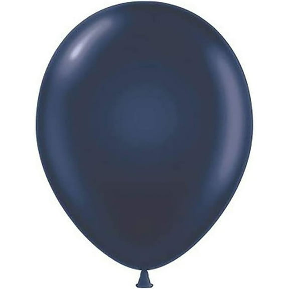 5" Tuftex Latex Balloons Navy 50ct Made In USA