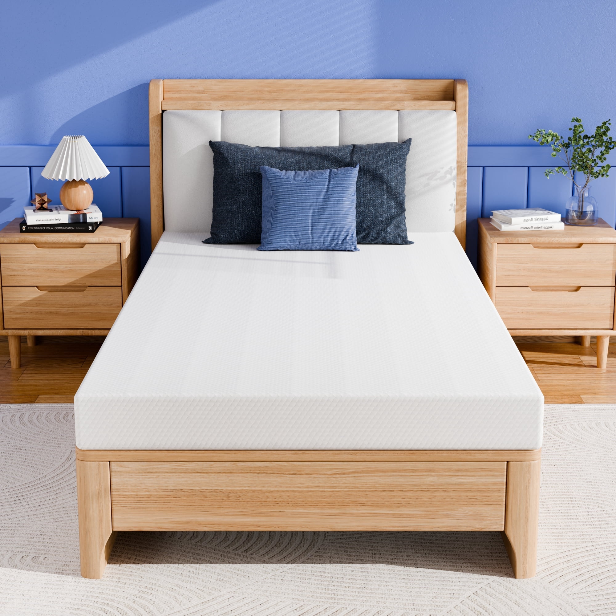 5" Twin Memory Foam Mattress for Kids, Cooling Gel, Medium-Firm, Washable Cover, Fiberglass Free, Bed in a Box