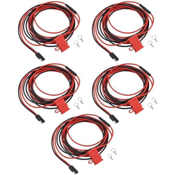 5* Two-Way Radio DC Power Cable HKN4137 HKN4137A for Motorola Maratrac MCX760 MCX780 PRO3100 PRO5100 and PRO7100 Mobiles/ Maxtrac 50 100 300 300plus 800 820 840 M860 M1225