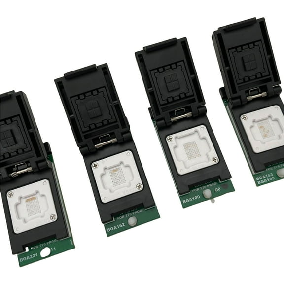 5 Type EMMC BGA Programming Adapters Kit Construction For Technical Repairs