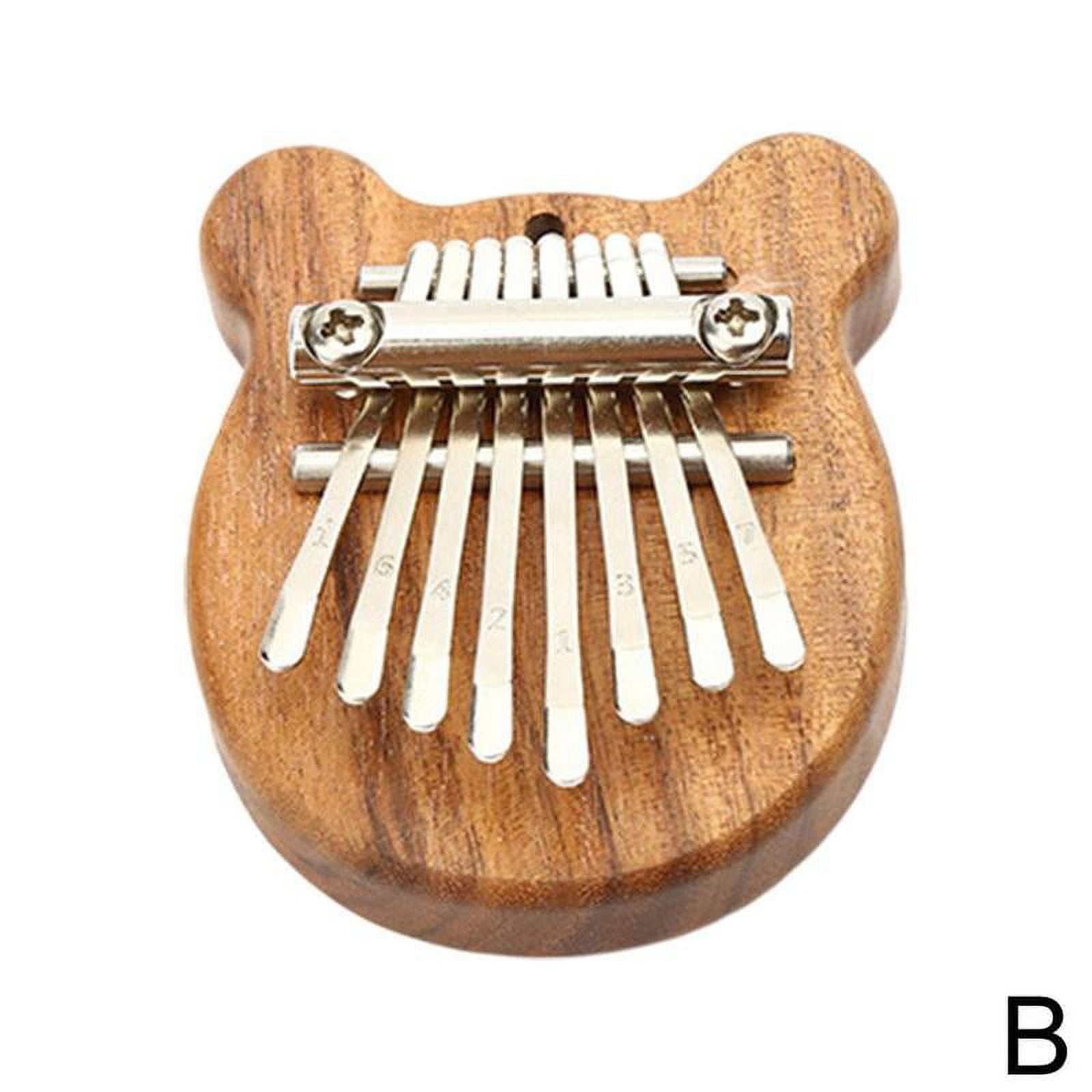 5 Types Cute Mini Thumb Piano Kalimba Portable 8 Key Musical Toy