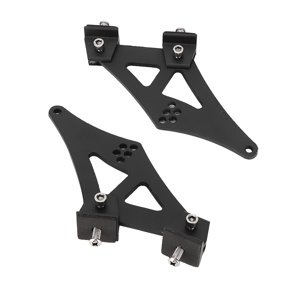 5" Universal Car CNC Aluminum Alloy Rear Wing Trunk Racing Tail Spoiler Legs Mount Brackets