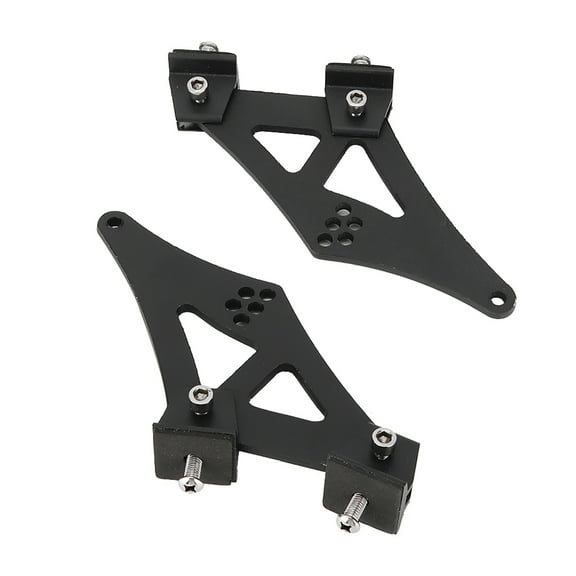 5" Universal Car CNC Aluminum Alloy Rear Wing Trunk Racing Tail Spoiler Legs Mount Brackets