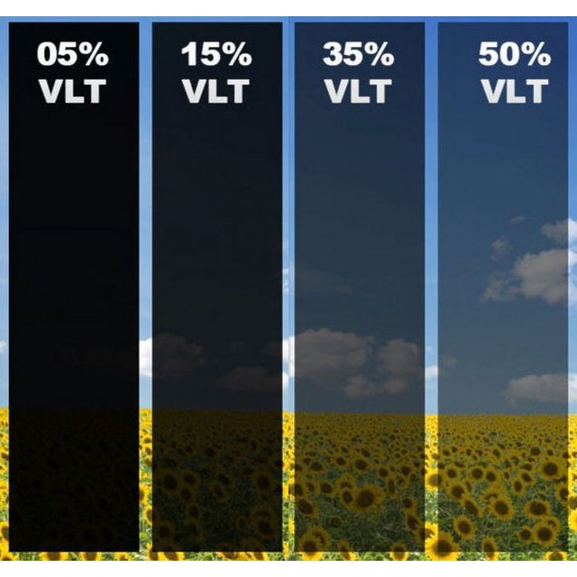 Automotive 5 VLT 25" Uncut Window Tint Film Roll for Car Home Office