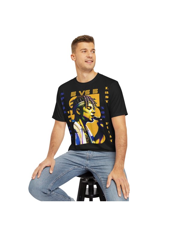 "5 Versus 5" Men's Polyester Tee