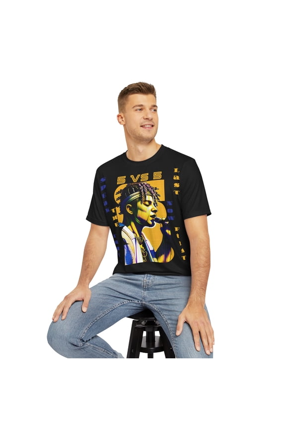 "5 Versus 5" Men's Polyester Tee