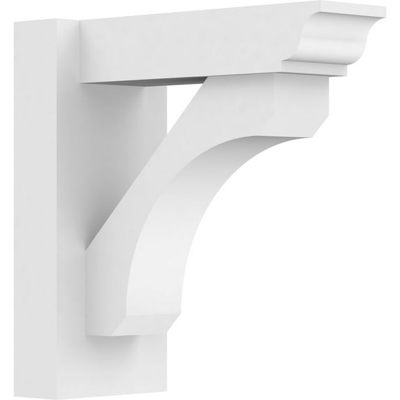5"W X 12"D X 12"H Legacy Architectural Grade PVC Outlooker with Traditional Ends