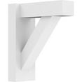 thumbnail image 1 of 5"W X 12"D X 14"H Traditional Architectural Grade PVC Outlooker with Block Ends, 1 of 8