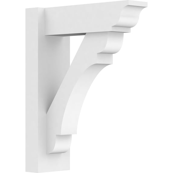 5"W X 14"D X 18"H Olympic Architectural Grade PVC Outlooker with Traditional Ends