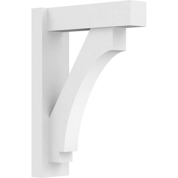5"W X 16"D X 22"H Imperial Architectural Grade PVC Outlooker with Block Ends