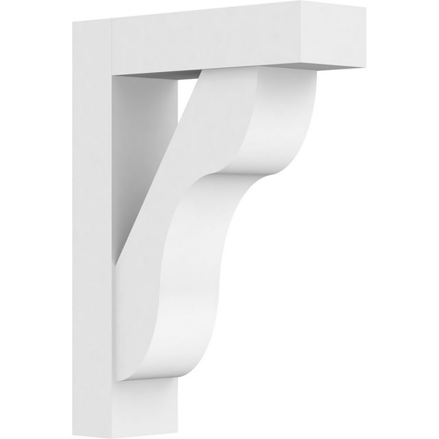 5"W X 16"D X 22"H Standard Carmel Architectural Grade Pvc Bracket With Block Ends