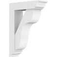 thumbnail image 1 of 5"W X 16"D X 22"H Standard Carmel Architectural Grade Pvc Bracket With Traditional Ends, 1 of 8