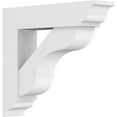 thumbnail image 1 of 5"W X 20"D X 20"H Standard Carmel Architectural Grade Pvc Bracket With Traditional Ends, 1 of 8
