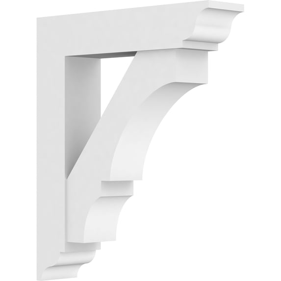 5"W X 20"D X 26"H Standard Balboa Architectural Grade Pvc Bracket With Traditional Ends