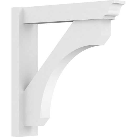 5"W X 24"D X 24"H Legacy Architectural Grade PVC Outlooker with Traditional Ends