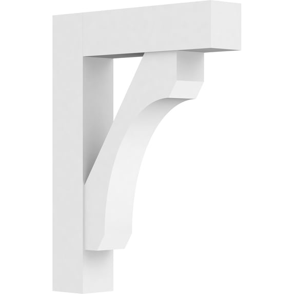 5"W X 24"D X 32"H Standard Legacy Architectural Grade Pvc Bracket With Block Ends