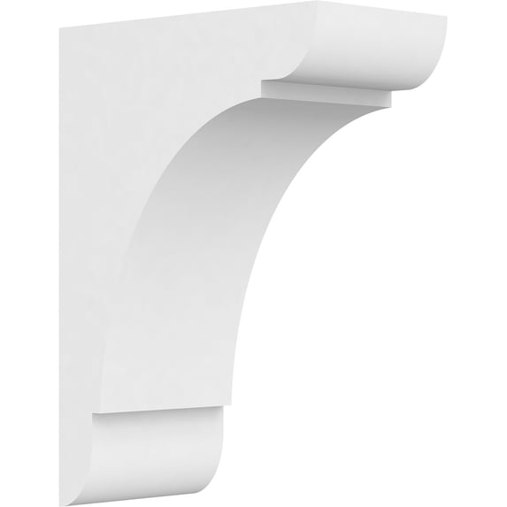 5"W x 10"D x 14"H Standard Olympic Architectural Grade PVC Corbel
