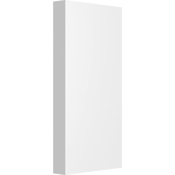 5"W x 10"H x 1"P Standard Foster Plinth Block with Square Edge