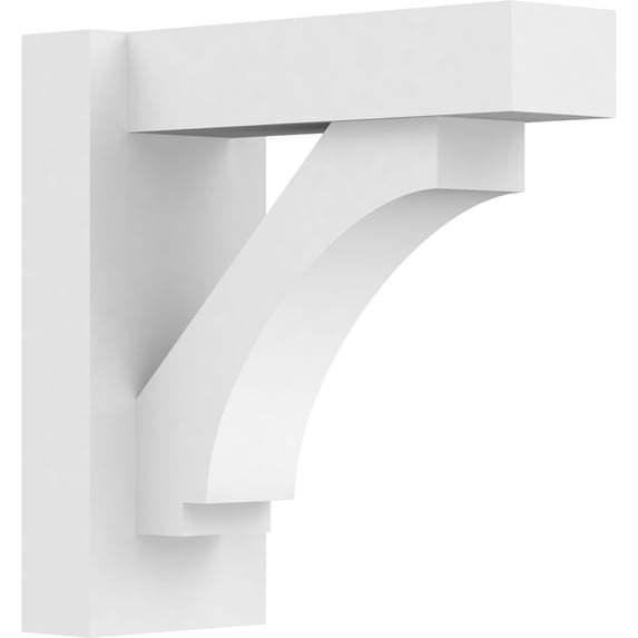 5"W x 12"D x 12"H Imperial Architectural Grade PVC Outlooker with Block Ends