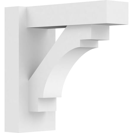5"W x 12"D x 12"H Merced Architectural Grade PVC Outlooker with Block Ends